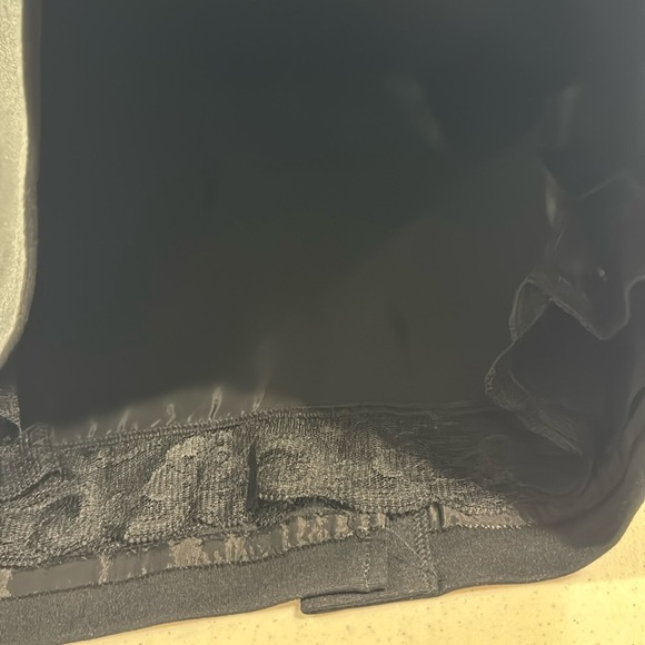 Trina Turk Skirt with Lace Slip Black New with Tags Size 2 Rayon & Nylon - Picture 5 of 10